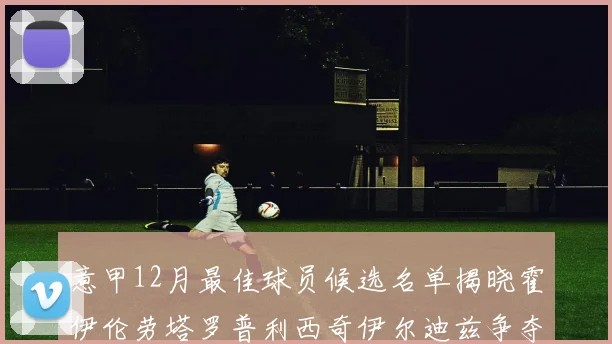 意甲12月最佳球员候选名单揭晓霍伊伦劳塔罗普利西奇伊尔迪兹争夺荣誉